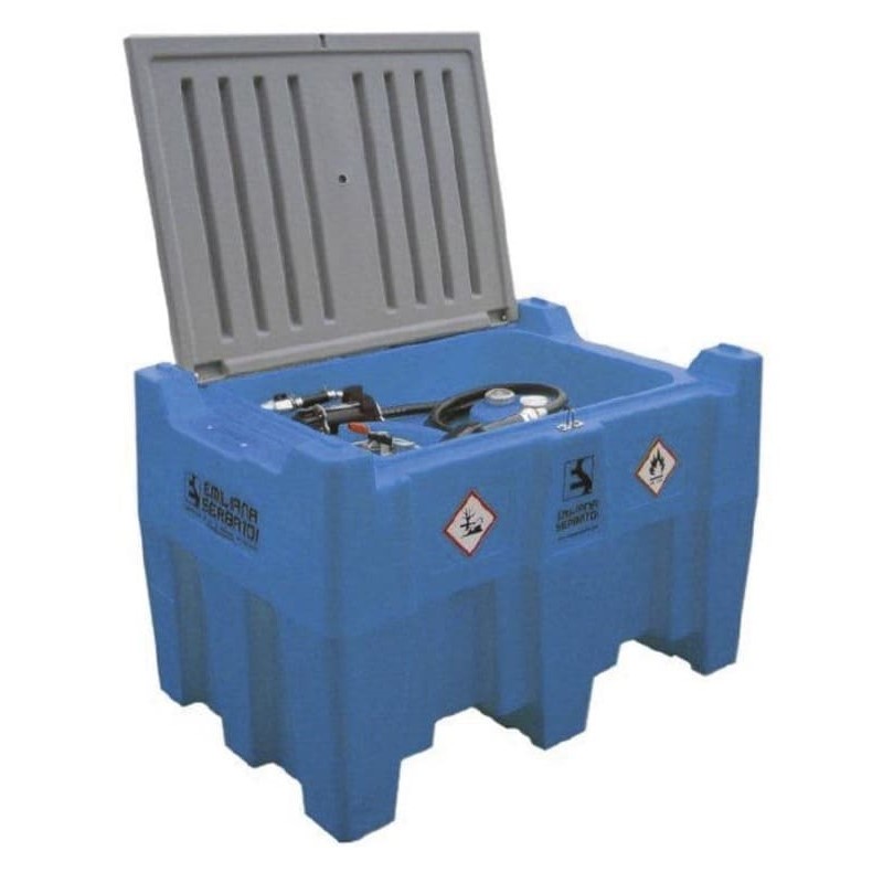 DEPÓSITO TRANSPORTE GASÓIL 440 L CON TAPA